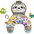 Almofada de Atividades Bicho Preguiça Fisher-Price Cinza - Imagem 1