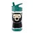Garrafinha de Tritan Com Canudo Urso 3 Sprouts Verde - Imagem 1