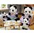 Família dos Pandas Graciosos Sylvanian Families Epoch Magia - Imagem 3
