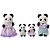Família dos Pandas Graciosos Sylvanian Families Epoch Magia - Imagem 1
