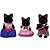 Família Dos Gatos Meia Noite Sylvanian Families Epoch Magia - Imagem 1