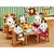 Família dos Coelhos Chocolate Sylvanian Families Epoch Magia - Imagem 3