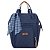 Mochila de Maternidade Hug Multifuncional Mescla Azul - Imagem 1