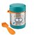 Pote Térmico Skip Hop Com Talher Robo Verde - Imagem 2