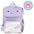Mochila Escolar Skip Hop Zoo Baleia Narval Lilás - Imagem 1