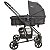 Carrinho de Bebê Prima Kiddo Melange Preto - Imagem 4