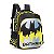 Mochila Escolar Luxcel Batman Grande Amarelo - Imagem 2