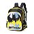 Mochila Escolar Luxcel Batman Grande Amarelo - Imagem 3