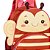 Mochila De Rodinhas Clio Style Pets Petit Abelhinha Amarelo - Imagem 2