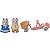 Conjunto Bicicleta Dupla Irmãos Huskys Sylvanian Families - Imagem 6
