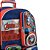 Mochila de Rodinhas Luxcel Avengers Azul - Imagem 6