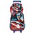 Kit Mochila de Rodinhas Lancheira Luxcel Avengers Vermelho - Imagem 1