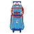 Kit Mochila de Rodinhas Lancheira Luxcel Avengers Vermelho - Imagem 2