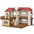 Casa Telhado Vermelho Com Luzes Sylvanian Families - Imagem 1