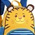 Mochila Escolar Clio Style Pets Petit Tigre Amarelo - Imagem 2