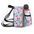 Kit Mochila de Rodinhas Lancheira Luxcel Up4You Panda Preto - Imagem 9