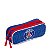 Kit Mochila de Rodinhas Grande e Estojo Sestini PSG Azul - Imagem 4