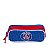 Kit Mochila de Rodinhas Grande e Estojo Sestini PSG Azul - Imagem 5