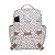 Mochila de Maternidade Pirulitando Decor Branco Com Cinza - Imagem 4