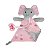 Naninha Com Prendedor de Chupeta Buba Elefante Rosa - Imagem 1