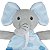 Naninha Com Prendedor de Chupeta Buba Elefante Azul - Imagem 2