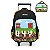 Kit Mochila de Rodinhas Lancheira Luxcel Up4You Game Preto - Imagem 1