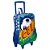 Kit Mochila de Rodinhas e Lancheira Sestini Futebol Azul - Imagem 2
