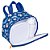 Kit Mochila de Rodinhas e Lancheira Sestini Futebol Azul - Imagem 4