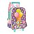 Mochila de Rodinhas Com Alça Luxcel Up4You Ice Cream Rosa - Imagem 1
