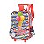 Mochila de Rodinhas Com Alça Luxcel Up4You Ice Cream Vermelh - Imagem 1
