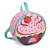 Kit Mochila de Rodinhas Lancheira Luxcel Up4You Cupcake Rosa - Imagem 2