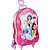 Mochila de Rodinhas 3D Maxtoy Princesas Rosa - Imagem 3