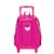 Kit Mochila de Rodinhas e Lancheira Sestini Y Pink rosa - Imagem 4