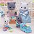 Boneco Sylvanian Families Gêmeos Gatos Persas - Imagem 3
