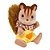 Família dos Esquilos Noz Sylvanian Families Bege - Imagem 2