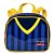 Lancheira Pequena Sestini 2 em 1 20Y Futebol Azul - Imagem 1