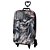Mochila de Rodinhas 3D Batman Liga da Justiça Maxtoy Preto - Imagem 4