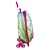 Mochila de Rodinhas 3D Sininho Maxtoy Rosa - Imagem 4