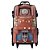 Mochila de Rodinhas 3D Carros Maxtoy Marrom - Imagem 2