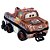 Mochila de Rodinhas 3D Carros Maxtoy Marrom - Imagem 1
