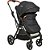 Carrinho de Bebê Kiddo Nomad Preto - Imagem 1