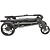 Carrinho de Bebê Kiddo Winner II Preto-Cinza - Imagem 6
