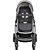 Carrinho de Bebê Kiddo Winner II Preto-Cinza - Imagem 3