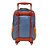 Kit Mochila de Rodinhas e Lancheira Xeryus 14 Mickey Azul - Imagem 4
