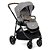 Carrinho de Bebê Joie Versatrax E Cinza Gray Flannel - Imagem 1