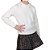 Blusa Tricô Kids Texturizada de Tricô Com Laço e Pérolas Off - Imagem 1