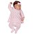 Saída de Maternidade Tricô Kids Texturizada Com Vestido Rosa - Imagem 1