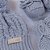 Kit Tricô Kids Gorro Luva e Sapato de Tricô Azul Claro - Imagem 2