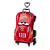 Mochila de Rodinhas 3D Maxtoy Cars McQueen Vermelho - Imagem 4