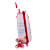 Mochila de Rodinhas 3D Maxtoy Princesa Moana Vermelho - Imagem 7